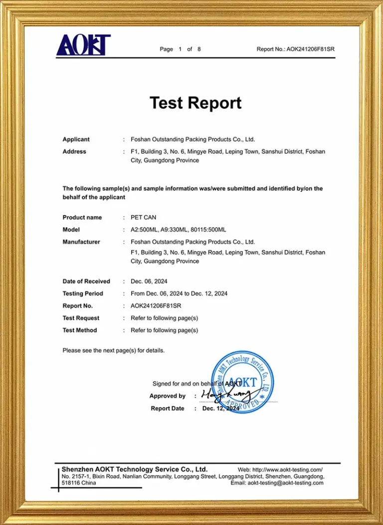 Certificates