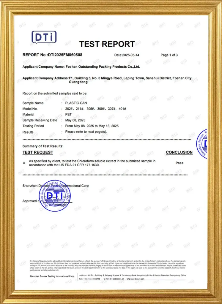 Certificates