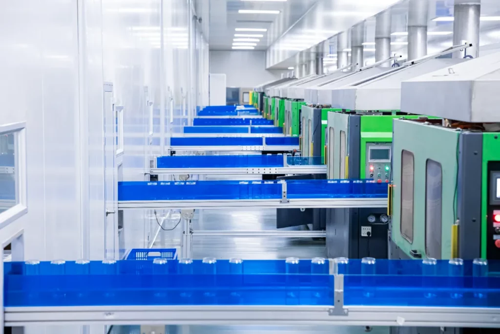 blow molding area