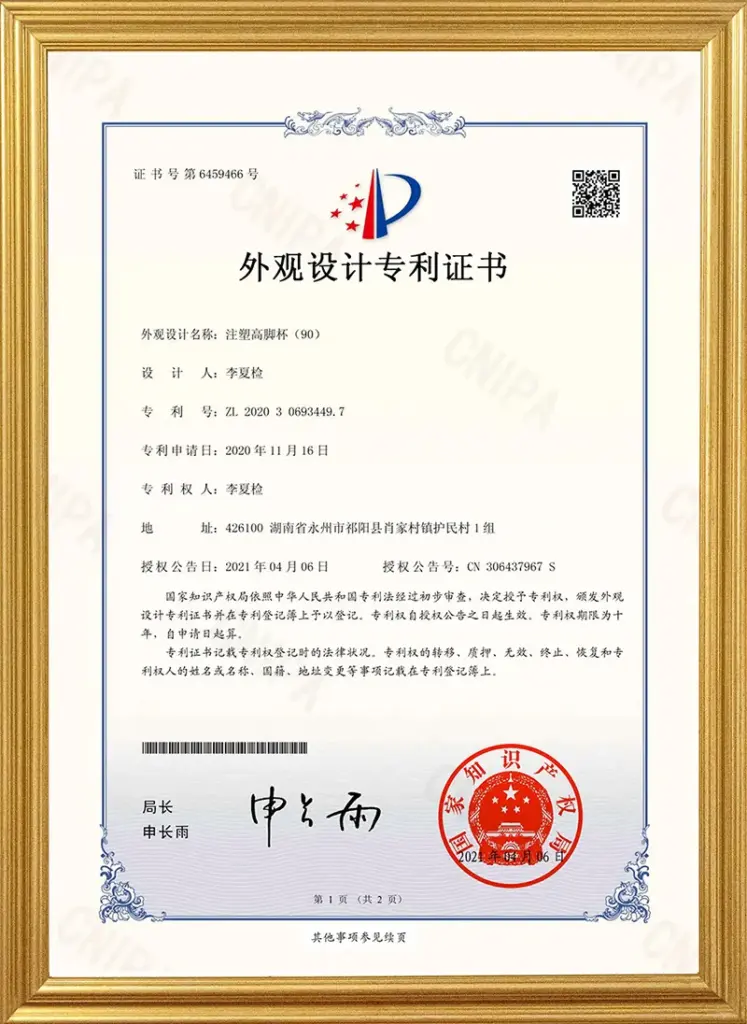 Certificates