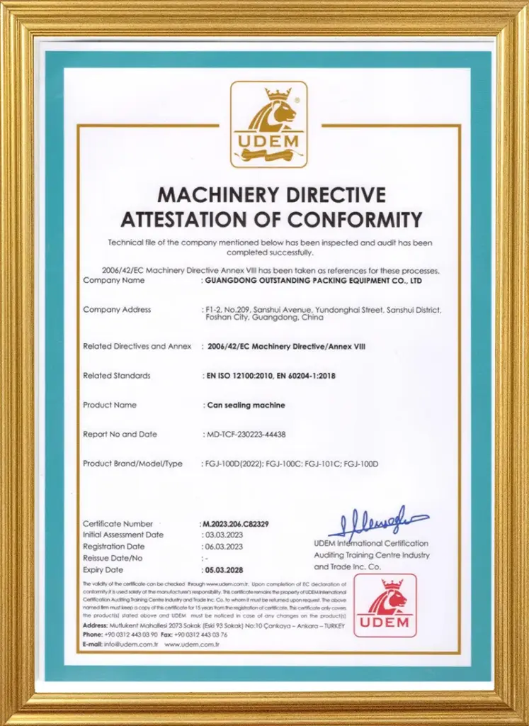 Certificates
