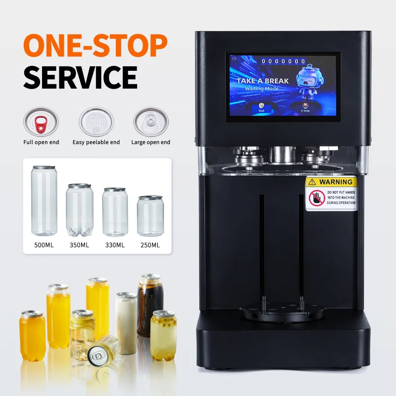 High-Efficiency Sealing Machine for Transparent Beverage Cans ...